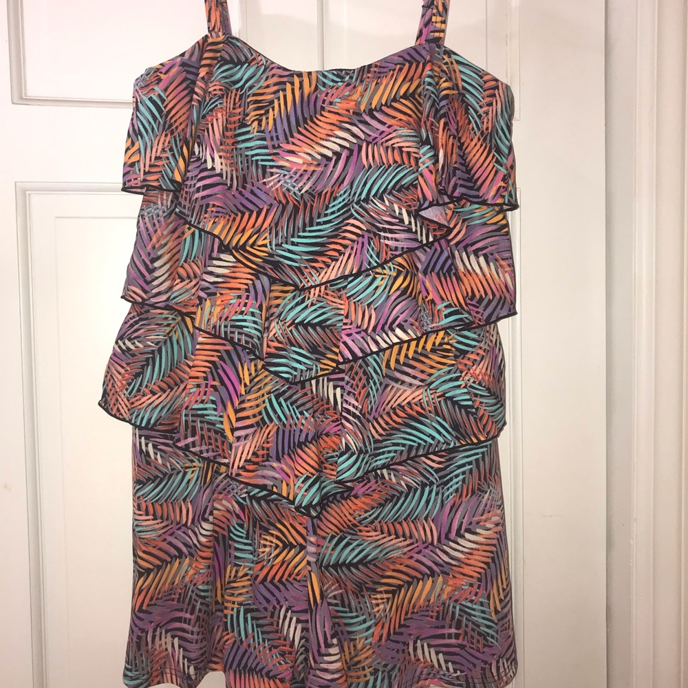 Cute Patterned One Piece Swim Suit